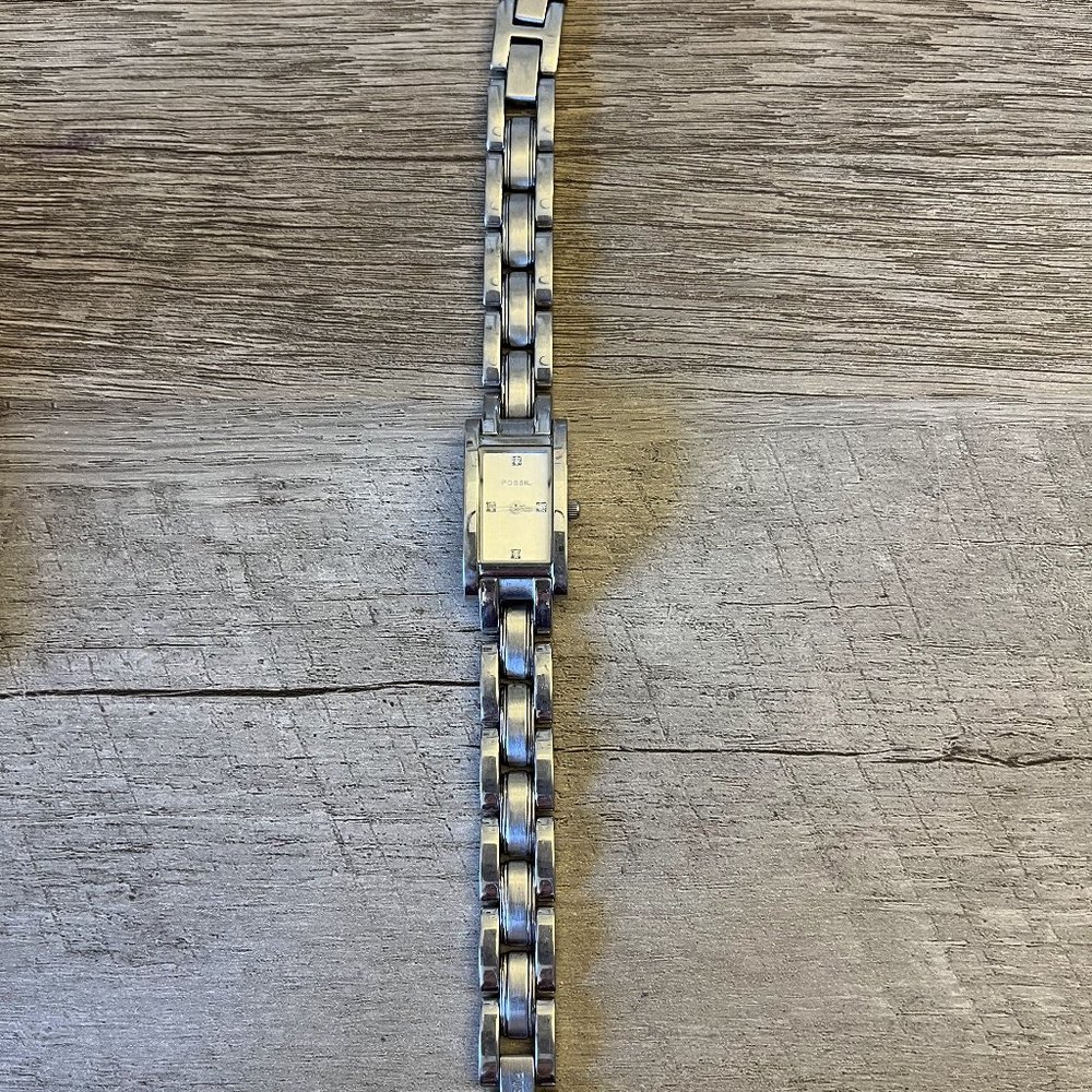 Silver Bracelet style Fossil Watch